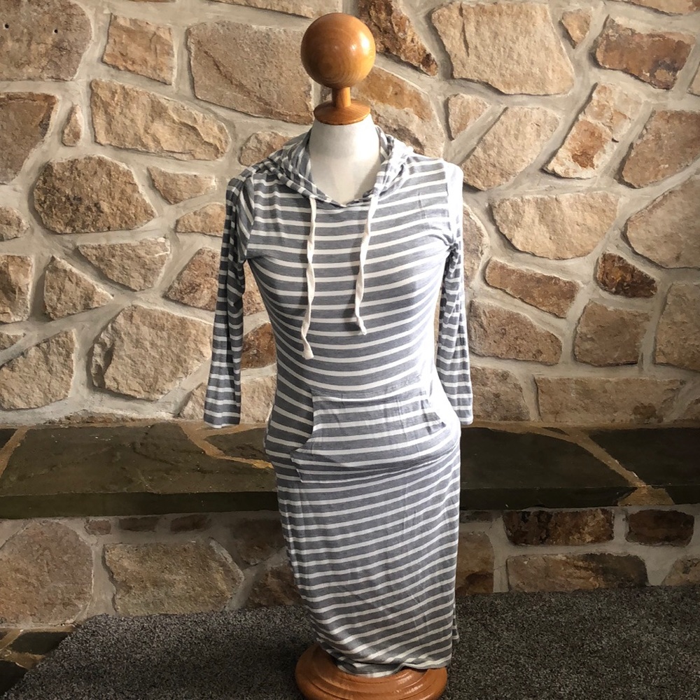 Striped T-Shirt Dress